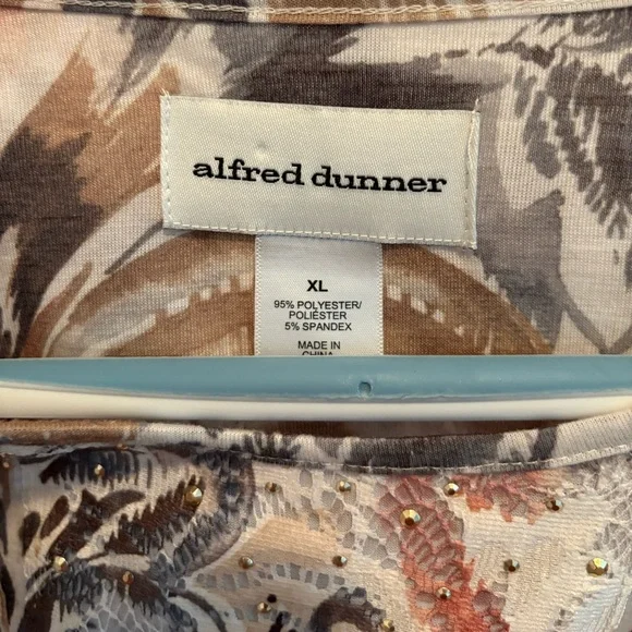 Ladies Alfred Dunner Top (XL) - Picture 2 of 5